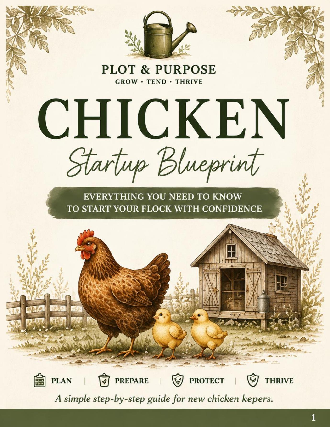 Chicken Startup Blueprint cover preview