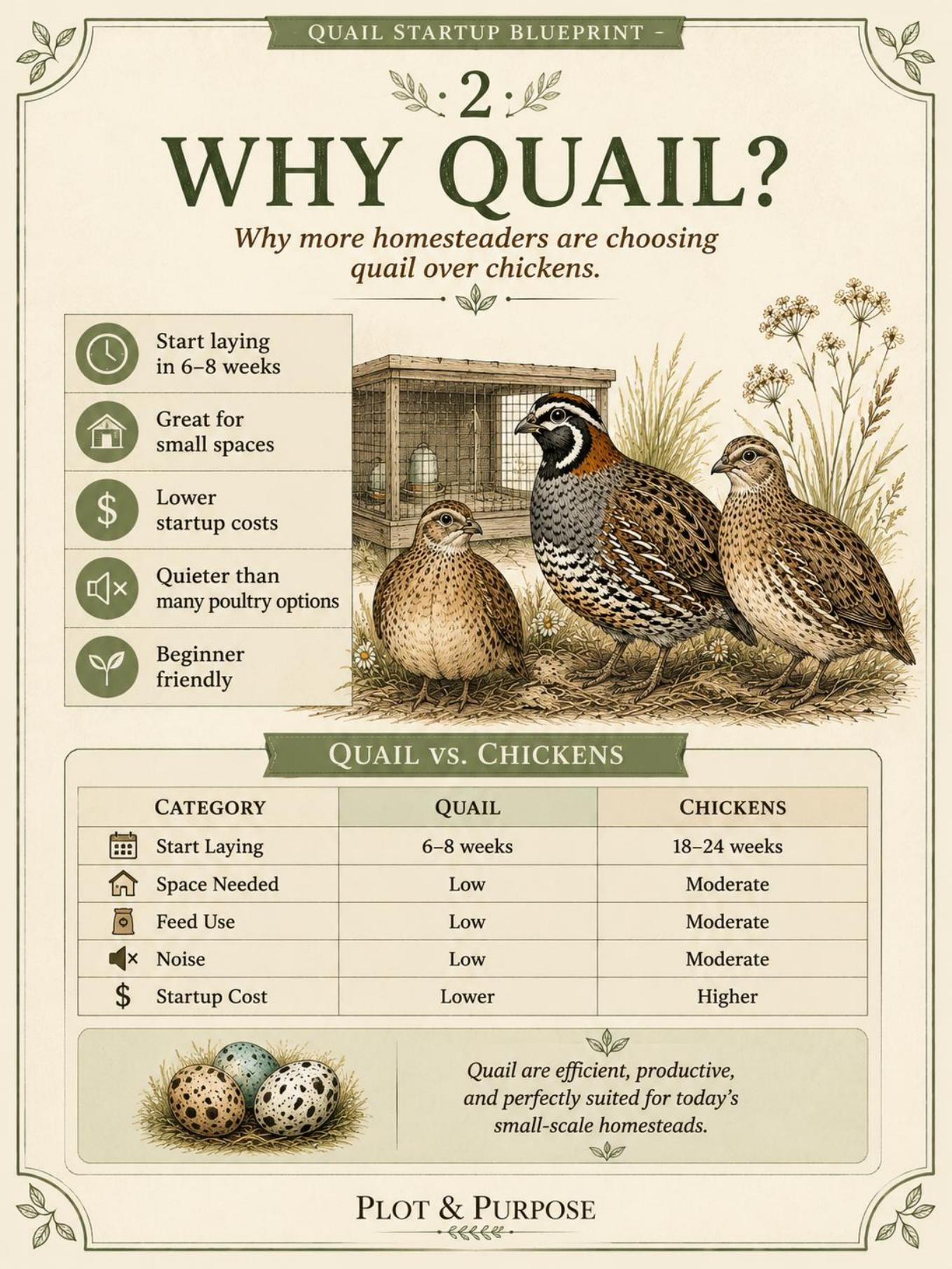 Why quail?