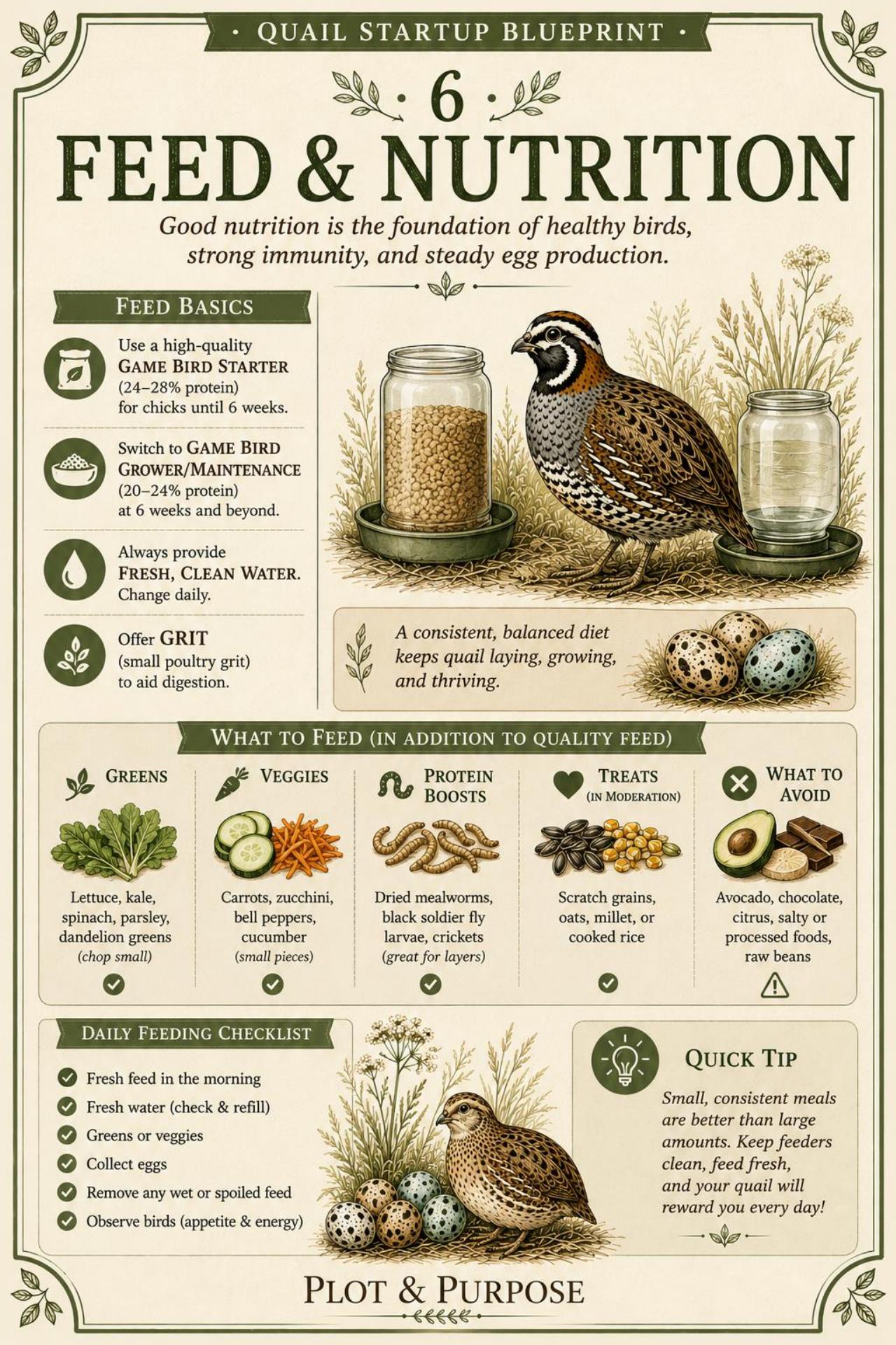 Feed and nutrition